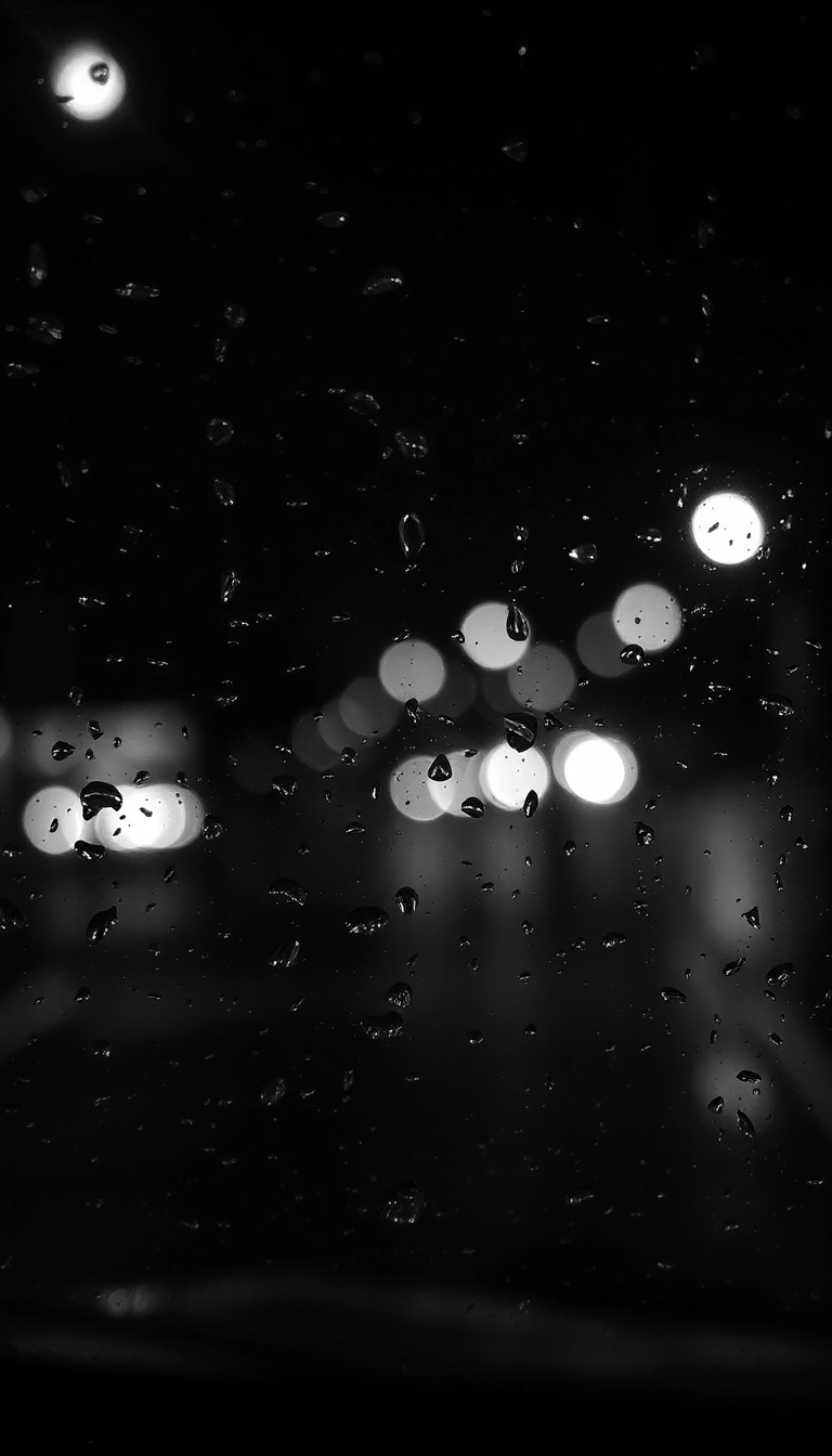 Best Luminous AI Night Car Rain Phone Exquisite Wallpaper